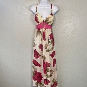 In Bloom by Jonquil Women's Sheer Night Gown- Pink Floral